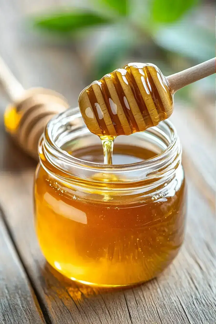 Honey and rose water